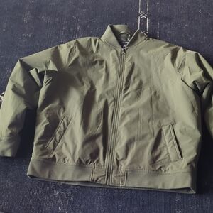 Olive Green Men's Banana Republic Bomber Jacket